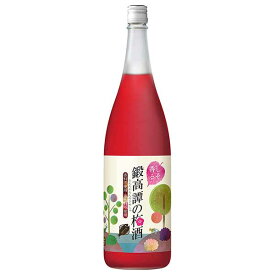 合同 鍛高譚の梅酒 12度 [瓶] 1.8L 1800ml × 6本[ケース販売]送料無料(沖縄対象外)[合同酒精 オノエン リキュール(梅酒) 日本 139647]【ギフト不可】