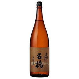 五橋 木桶造り 純米酒 1.8L 1800ml × 6本 [ケース販売] 送料無料(沖縄対象外) [酒井酒造 山口県 OKN]【ギフト不可】