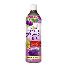 ポッカサッポロ サンスウィートプルーン100％ [ペット] 900ml × 24本[2ケース販売] 送料無料(沖縄対象外) [ポッカサッポロ 日本 飲料 JJ42]