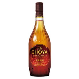 チョーヤ 梅酒 The CHOYA AGED 3 YEARS(ザ チョーヤ スリーイヤー 3年熟成) [瓶] 700ml × 6本[ケース販売][チョーヤ梅酒 日本 大阪府 リキュール 梅酒]【ギフト不可】