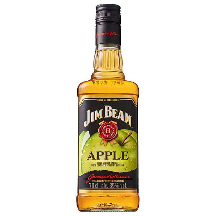 楽天市場 サントリー ジムビーム アップル 35度 瓶 700ml サントリー スペイン リキュール Yjbap ハードリカー 楽天市場店