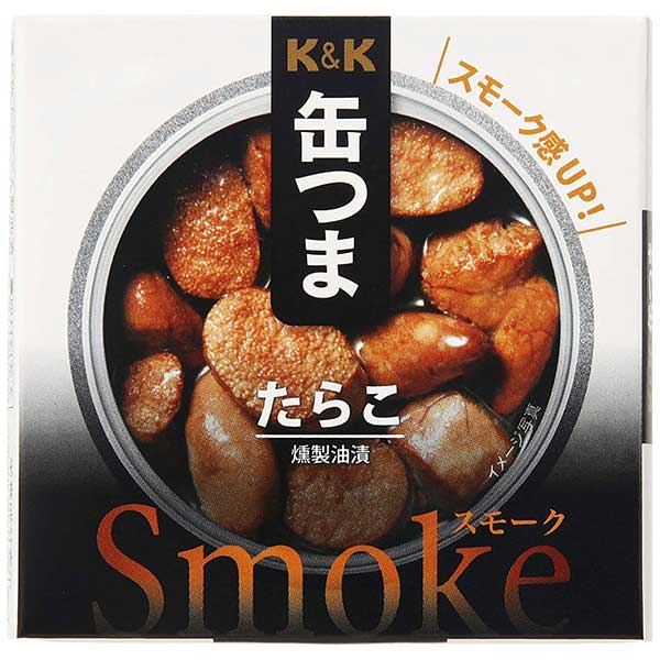 K&K 缶つまＳｍｏｋｅ たらこ [缶] 50g x 24個[ケース販売] [K&K国分 食品 缶詰 日本 0317824] 水産物加工品