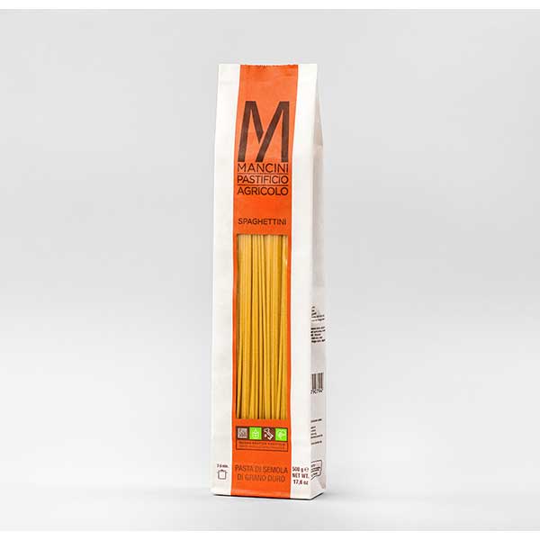パスタ Pasta マンチーニ スパゲッティーニ 1 8mm 袋 500g X 12袋 贈答品 イタリア ケース販売 本州のみ ギフト 父の日 送料無料 母の日 モンテ