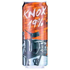 ノックス 19% ストロングラガー ビアーハイボール [缶] 500ml × 24本[ケース販売] 送料無料(沖縄対象外) [NB インドネシア ビール]