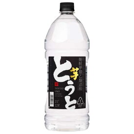 芋焼酎 とうと 25度 [PET] 2.7L 2700ml × 6本[ケース販売] 送料無料(沖縄対象外) [アサヒビール 日本 芋焼酎甲類 47898]