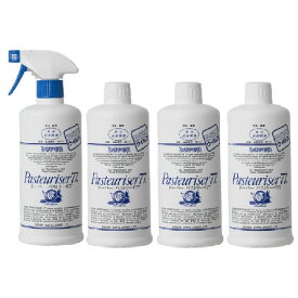 ドーバー パストリーゼ77 ヘッド付 500ml + 詰替 500ml×3本[セット販売] 送料無料(本州のみ)[沖縄お届け不可] アルコール消毒液 防菌 消臭 ウィルス 掃除 除菌 抗菌 pasteuriser77 [ドーバー洋酒]ギフト プレゼント 贈り物 お祝い