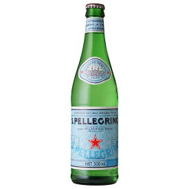 サンペレグリノ 炭酸入りナチュラルミネラルウォーター 500ml x 24本[ケース販売][MT イタリア 飲料 ロンバルディア 651377] ギフト プレゼント 母の日 父の日 お中元