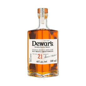 【ポイント3倍 7/30(水)まで】デュワーズ ダブルダブル 21年 46度 500ml[数量限定 バカルディ ブレンデッドウイスキー スコッチ ウイスキー スコットランド 1M20] ギフト プレゼント 母の日 父の日 お中元 御中元