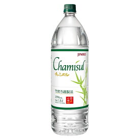 眞露 JINRO ジンロ Chamisul(チャミスル) 20度 [ペット] 1.8L 1800ml × 6本[ケース販売] 送料無料(本州のみ)[眞露 JINRO ジンロ 韓国 甲類焼酎] ギフト プレゼント 敬老の日 お歳暮 御歳暮
