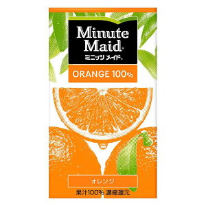 �~�j�b�c���C�h �I�����W 100% �Ɩ��p [�p�b�N] 1L 1000ml x 24�{[4�P�[�X�̔�] ��������(�{�B�̂�) [�R�J�E�R�[�� �R�J �R�[�� ���{ ����]�����y�Ή� �ŋ��z�� �M�t�g �v���[���g �h�V�̓� ���Ε� 