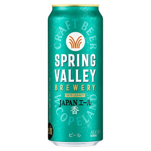 SPRING VALLEY BREWERY(XvOo[) JAPANG[  6x [] 500ml x 48{[2P[X̔][Lr[ r[ ]
