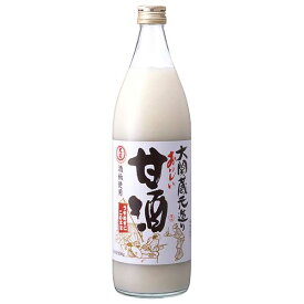 大関 おいしい甘酒 [瓶] 940ml × 6本 [ケース販売] [大関 0044425]【ギフト不可】