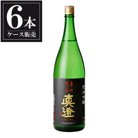 真澄 純米吟醸 辛口生一本 1.8L 1800ml × 6本 [ケース販売] [宮坂醸造 長野県 ]