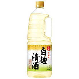 京寶 料理用白麹清酒 13度 [ペット] 1.8L 1800ml × 6本 [ケース販売][宝酒造 日本]