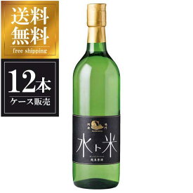 鳴門鯛 純米原酒 水ト米 720ml × 12本 [ケース販売] 送料無料(沖縄対象外) [本家松浦酒造 徳島県 OKN]【ギフト不可】