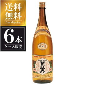 司牡丹 純米酒 豊麗 1.8L 1800ml × 6本 [ケース販売] 送料無料(沖縄対象外) [司牡丹酒造 高知県 OKN]【ギフト不可】