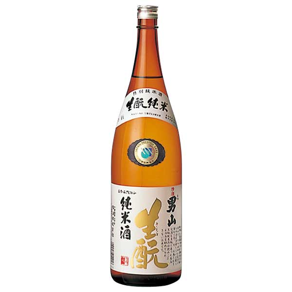 男山 生もと純米 1.8L 1800ml 男山 北海道 OKN - 日本酒