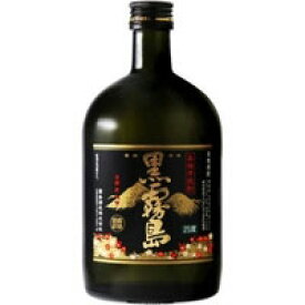 黒霧島 芋焼酎 25度 720ml × 6本 [ケース販売] 送料無料(沖縄対象外) あす楽対応 [霧島酒造 宮崎県]