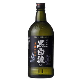 黒白波 芋 25度 [瓶] 720ml × 6本 [ケース販売] 送料無料(沖縄対象外) [薩摩酒造 芋焼酎 鹿児島県]【ギフト不可】