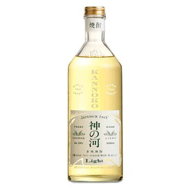 神の河 Light 麦 20度 [瓶] 600ml × 6本 [ケース販売] [薩摩酒造 麦焼酎 鹿児島県]【ギフト不可】