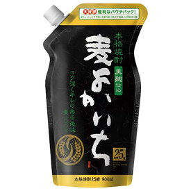 本格焼酎 黒よかいち 麦 25度 [パウチ] 900ml × 6本 [ケース販売][宝酒造 日本 宮崎県]