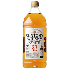 サントリー ホワイト 40度 [PET] 2.7L 2700ml × 6本[ケース販売] 送料無料(沖縄対象外)[ウイスキー 40度 日本 サントリー]