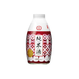 月桂冠 おちょこ付 純米 [瓶] 180ml x 60本[2ケース販売] 送料無料(沖縄対象外)[月桂冠 日本 清酒 日本酒 13度 辛口 淡麗]【ギフト不可】