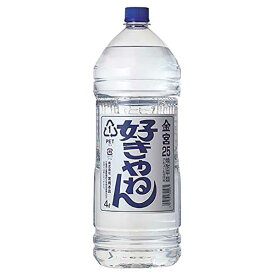 キンミヤ 亀甲宮 好きやねん 25度 [ペット] 4L 4000ml x 4本[ケース販売] 送料無料(沖縄対象外) あす楽対応 [IZM 宮崎本店 三重県]