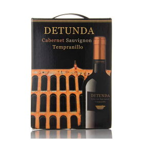 デテュンダ テンプラリーニョ カベルネソーヴィニョ 3L 3000ml x 4本 ボックスワイン [ケース販売] [スペイン 赤ワイン 東亜商事]