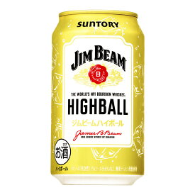 ジムビーム ハイボール 缶 5度 350ml x 24本 [ケース販売] [JIM BEAM][3ケースまで同梱可能][サントリー アメリカ ケンタッキー バーボン ウイスキー]
