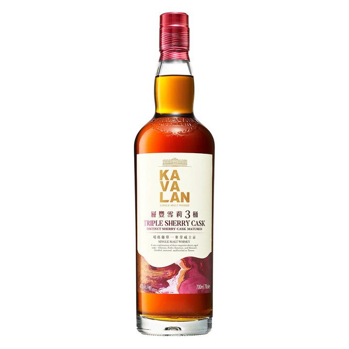 楽天市場】カバラン トリプルシェリーカスク 40度 700ml x 6本[ケース 
