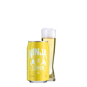 NINJA LEMON E jW  4x [] 350ml x 24{[P[X̔][NB Yr[ {]