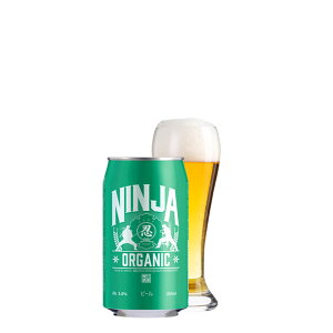 NINJA ORGANIC E jW I[KjbN 5x [] 350ml x 24{[P[X̔][NB Yr[ {]