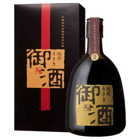 瑞泉 御酒(ウサキ) 30度 720ml [瑞泉酒造 泡盛 焼酎 日本 沖縄]ギフト プレゼント 敬老の日 クリスマス お歳暮