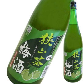 狭山茶梅酒 1.8L 1800ml [麻原酒造 埼玉県] 果実酒