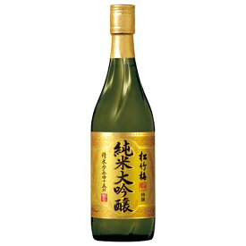 特撰 松竹梅 純米大吟醸 15度 [瓶] 720ml x 6本 [ケース販売]送料無料(沖縄対象外)[宝酒造 日本 兵庫県]【ギフト不可】