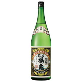 越後鶴亀 純米酒 1.8L 1800ml [越後鶴亀 新潟県 OKN]