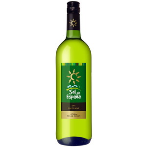 ランキング第1位 [アサヒ 750ml ブランコ エスパーニャ デ ソル スペイン 白ワイン] 辛口 バルデペーニャス 白ワイン