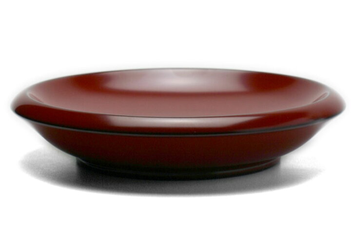 楽天市場】漆器：本朱蓮弁茶托・大・奥田志郎《茶托・15.0cm》 : 和 