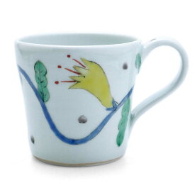 色絵つる花文マグカップ・古川章蔵《マグカップ・コーヒーカップ・200ml》
