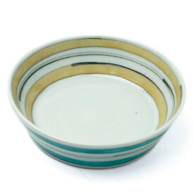 色絵コマ平小鉢・樋山真弓《小鉢・12.2cm》