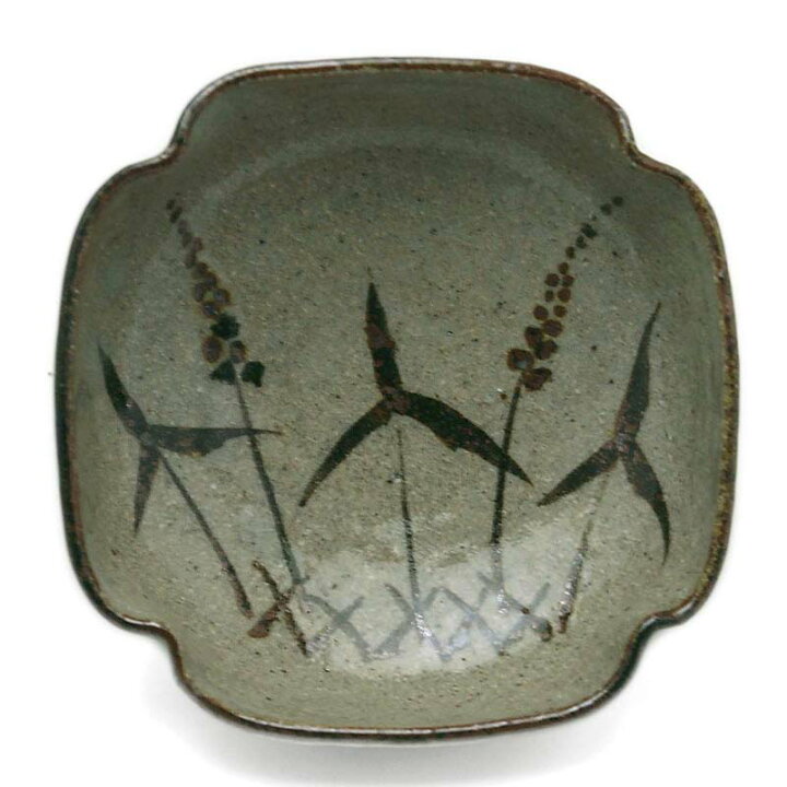 唐津焼 絵唐津しょうゆ皿No 2・中村恵子 豆皿・9 0cm 和食器の愉しみ 工芸店ようび