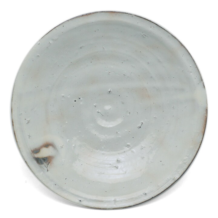 楽天市場】粉引：粉引丸皿・辻村塊《中皿・16.5cm》 : 和食器の愉しみ 
