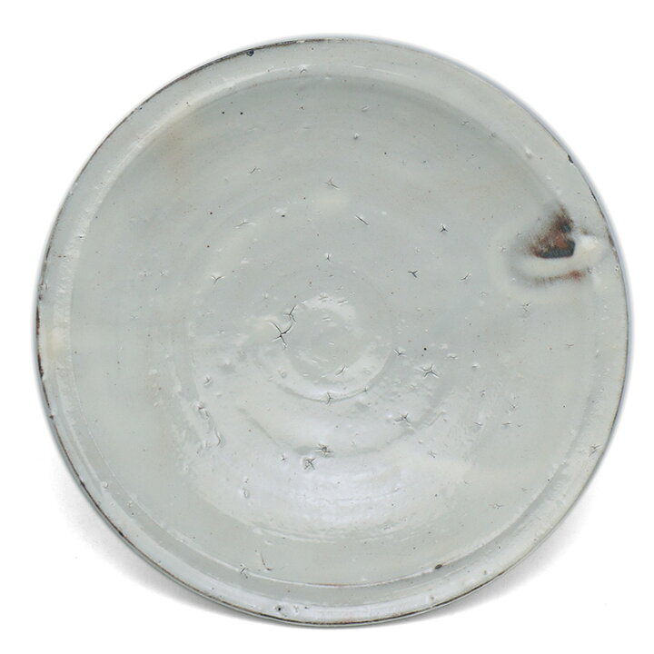 楽天市場】粉引：粉引丸皿・辻村塊《中皿・16.5cm》 : 和食器の愉しみ 