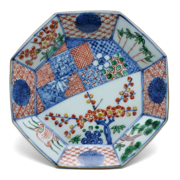 楽天市場】九谷焼：色絵祥瑞松竹梅皿・須田菁華《小皿・取り皿・銘々皿 