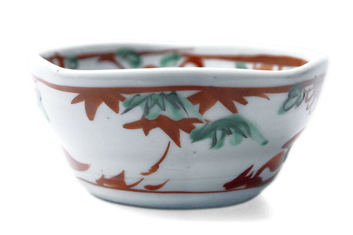 楽天市場】九谷焼：呉洲赤絵牡丹文五角向付・須田菁華《小鉢・11.5cm 
