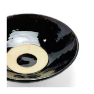 土楽窯 伊賀焼：黒鍋尺用 蓋・土楽《土鍋》