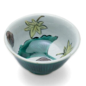 九谷焼:吉田屋春秋文ぐい呑・須田菁華《盃》