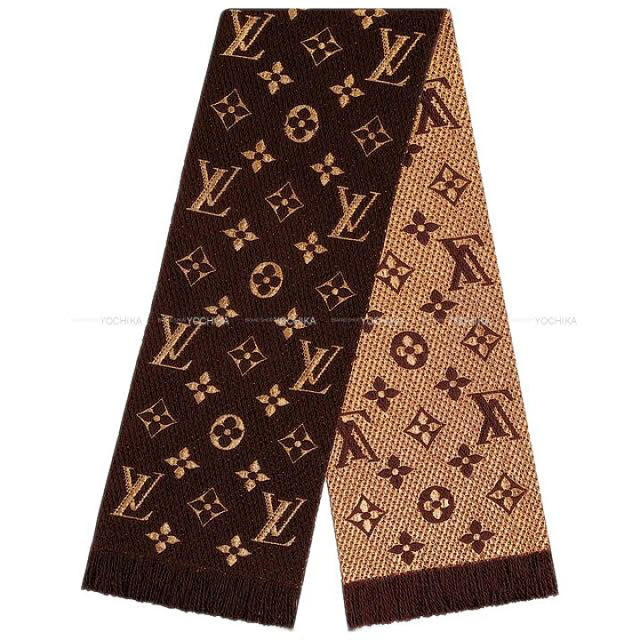 楽天市場】【ご褒美に☆】LOUIS VUITTON ルイ・ヴィトン マフラー 