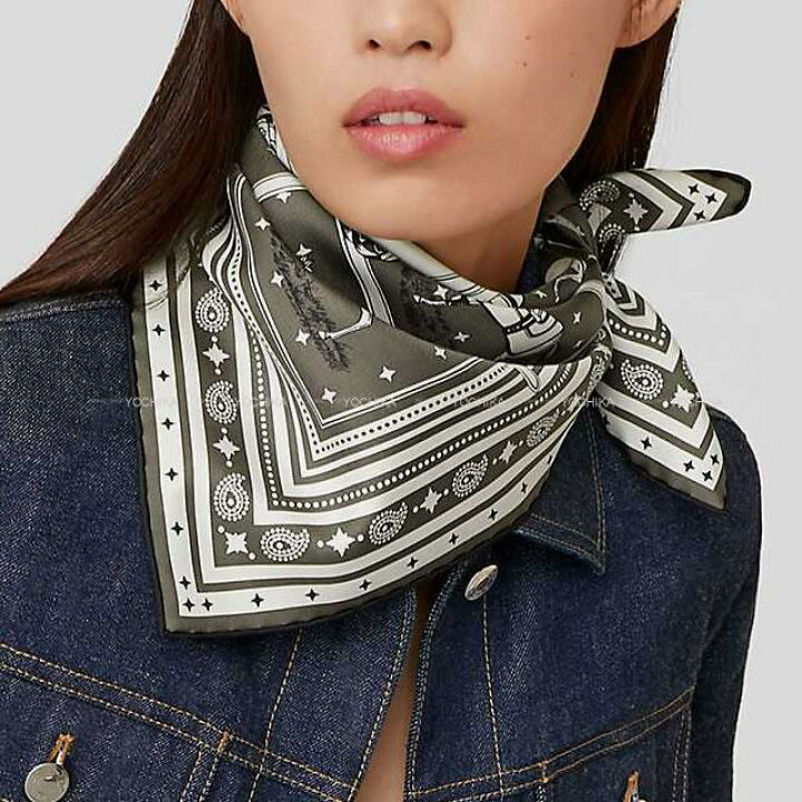 楽天市場】【ご褒美に☆】HERMES エルメス バンダナ カレ55  